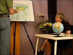 Ruski zrel učitelj jebe mladi študent