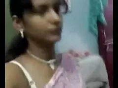 Seksi notrth indijski Tetkica joške