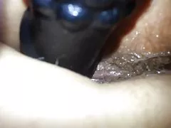 Žena skrita kamera z vibrator